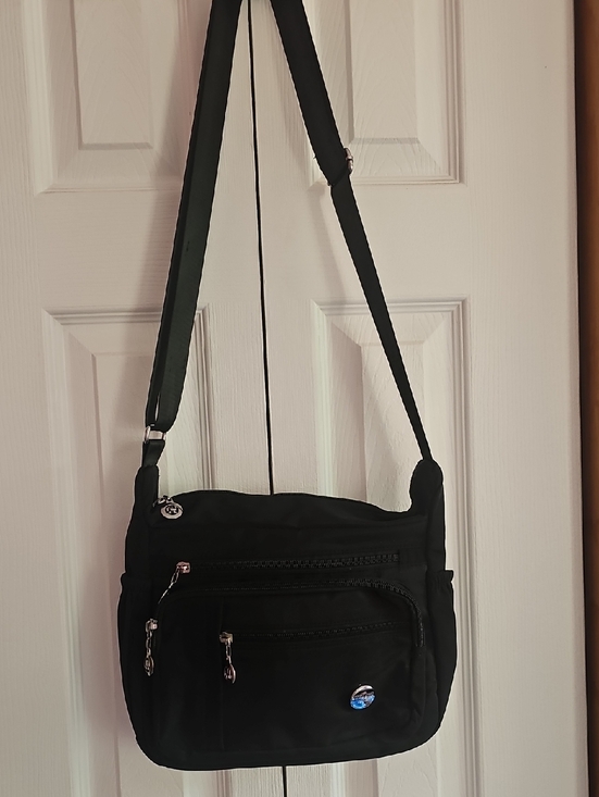 Jiel Shi Handbags - Black Women's Crossbody Bag - Versatile Everyday Shoulder Bag